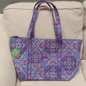 Vera Bradley Miller Travel Bag Lilac Tapestry